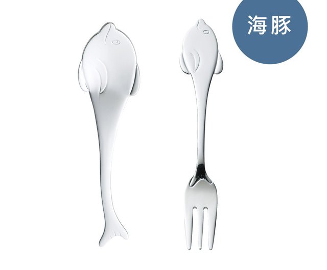 日本【SALUS 佐藤金属】海の仲間たちシリーズ - イルカ フォーク