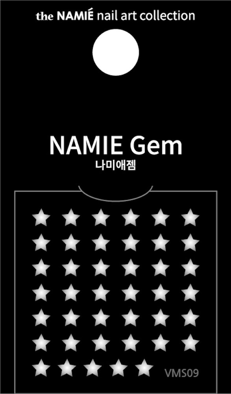 【專業用】NAMIE Gem 美甲裝飾藝術貼紙 Volume Metallic 09 - 指甲油/指甲貼 - 紙 金色