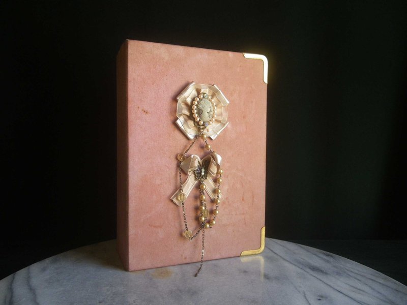 [OLD-TIME] Early European and American exquisite jewelry box - กล่องเก็บของ - วัสดุอื่นๆ หลากหลายสี