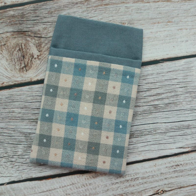 先染布料 口袋型筆袋 護理師筆袋 醫師筆袋 老師筆袋 - 鉛筆盒/筆袋 - 棉．麻 