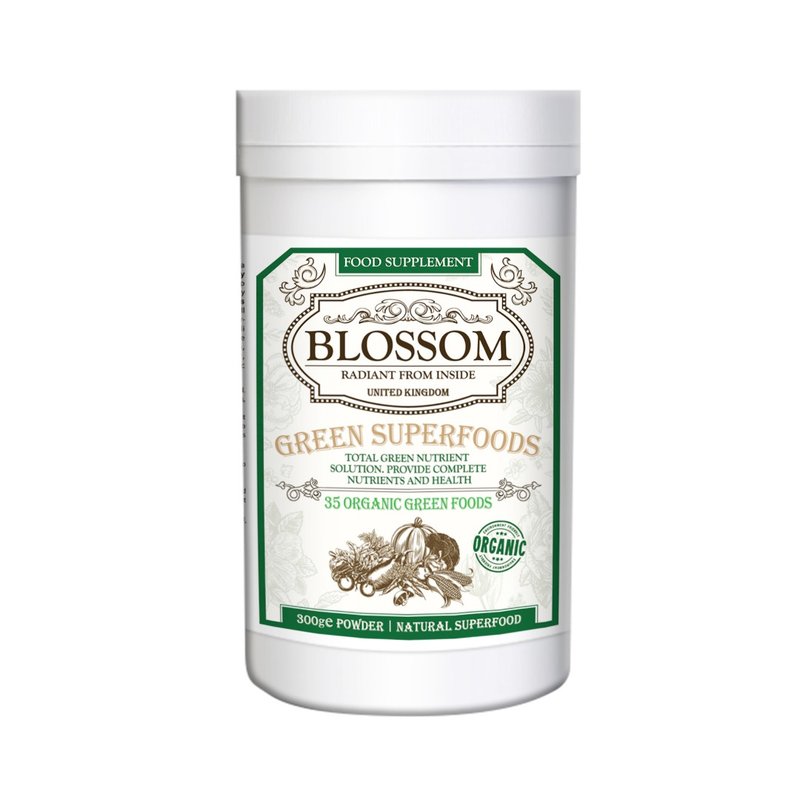 35種綠色超級食物 | 英國Blossom Green Superfoods (4+1套裝) - 保健/養生 - 濃縮/萃取物 咖啡色