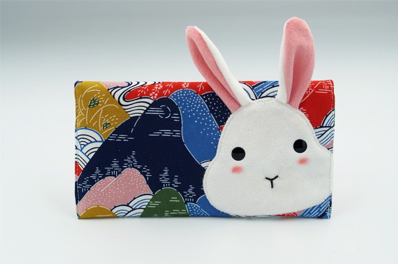 Bucute Long-Lucky Rabbit New Year Cloth Red Envelope Bag / Spot Spot ~~ All Spot - Chinese New Year - Other Man-Made Fibers White