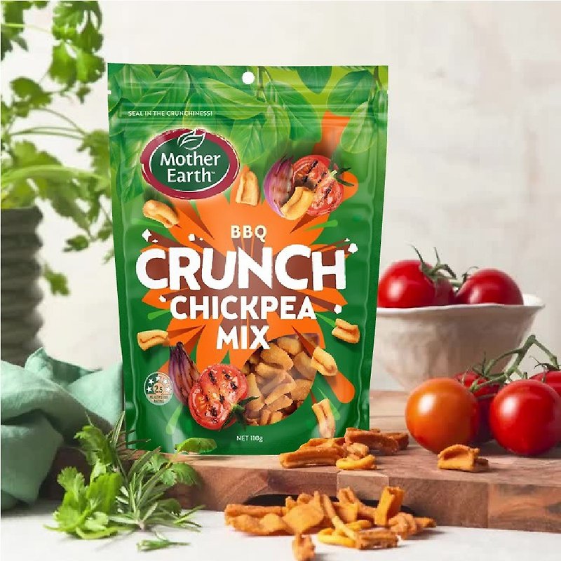 【Shoumanqu】Mother Earth New Zealand Chickpea Protein Crispy 110gx4 pieces (Italian style 2 - Snacks - Other Materials 