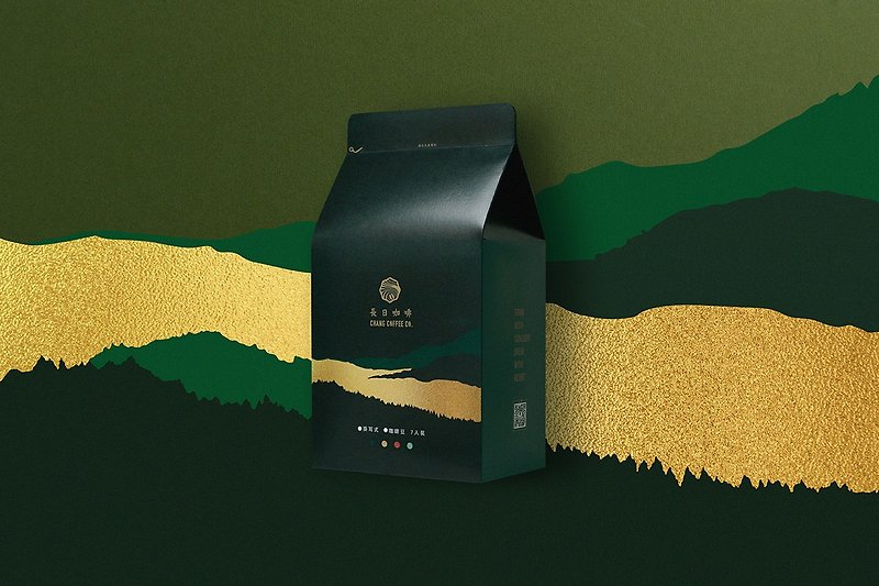 【長日咖啡】八卦山咖啡掛耳式15g*7入裝 - 咖啡/咖啡豆 - 紙 綠色