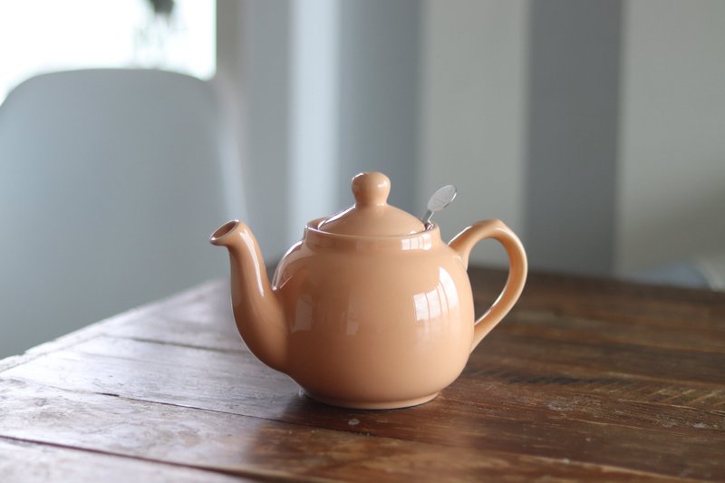 London Pottery Teapot 2 Cup Apricot [Limited Color] - Teapots & Teacups - Pottery Pink