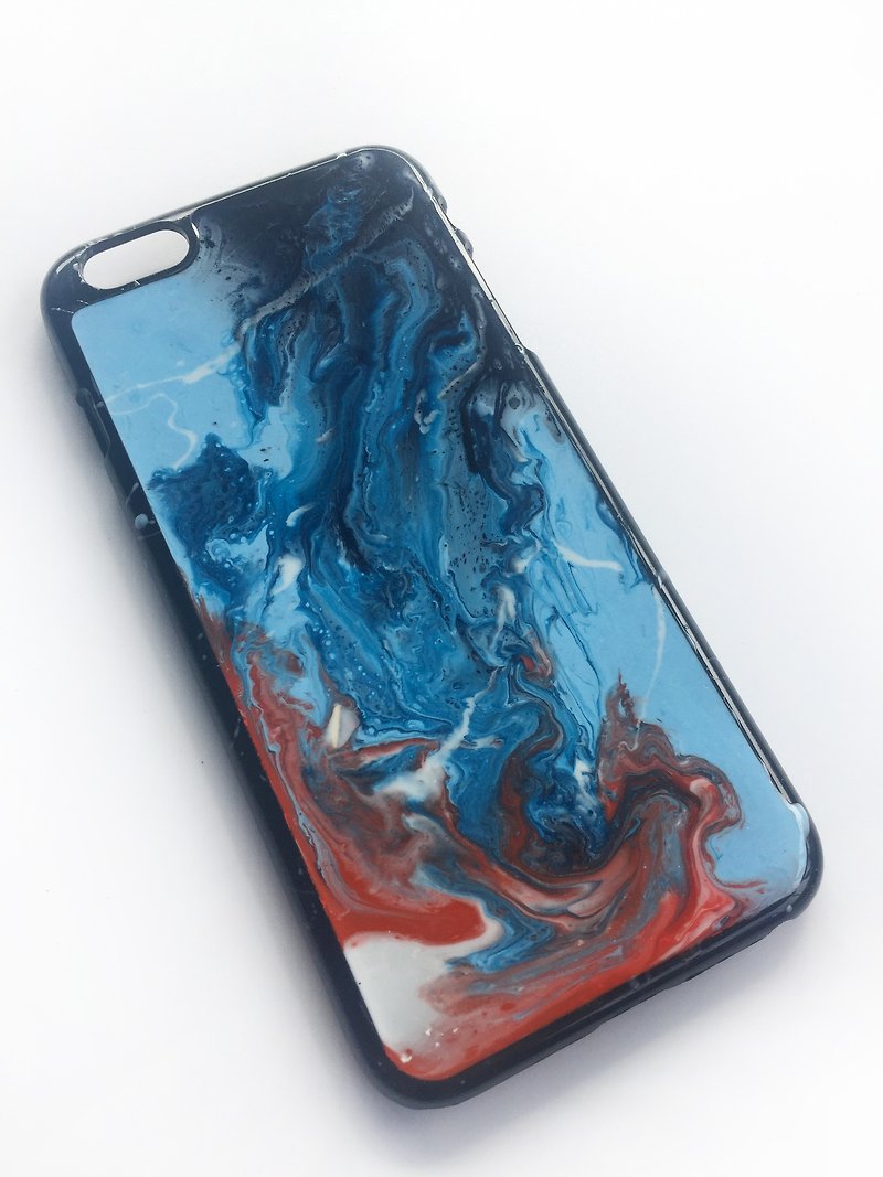 Christmas-StarLost Iphone6/6s Plus Phone Case Cover - เคส/ซองมือถือ - พลาสติก สีน้ำเงิน