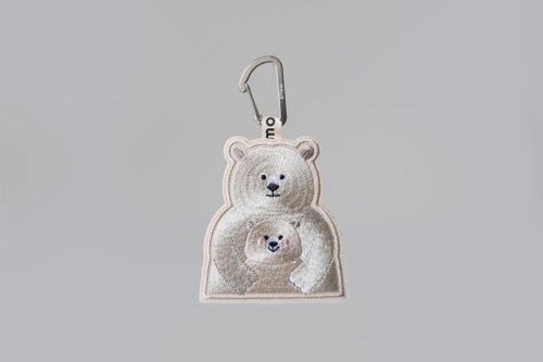 COMOOR 客製化刺繡吊牌-北極熊