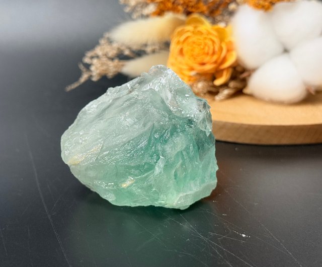 グリーン石鉱山跡 エメラルドグリーン 水彩 虹色 光 山型シルバー132