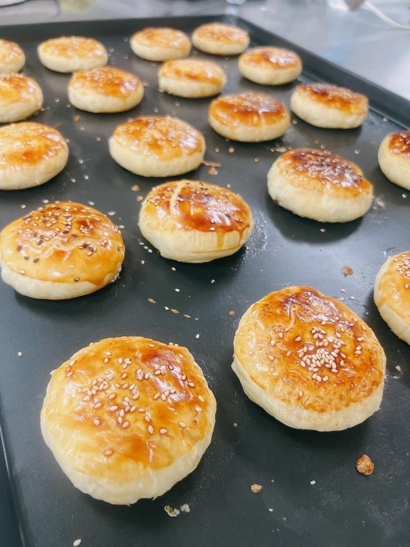 Baking practice class-Five Elements Sweet Shaobing - Cuisine - Fresh Ingredients 