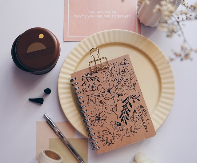 hand drawn notebook covers