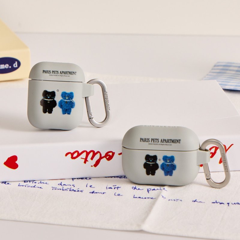 PARIS PETS貓咪大集合強悍防摔AirPods保護套 - AirPods/耳機保護套 - 塑膠 多色