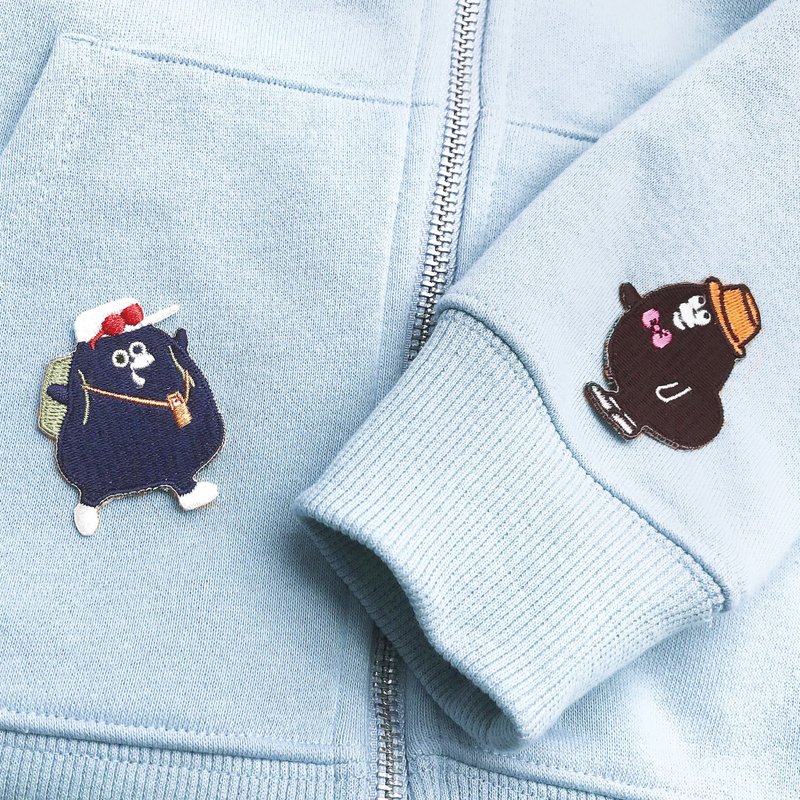 JzFun / 奧樂雞 刺繡裝飾貼二入組 - 其他 - 繡線 多色