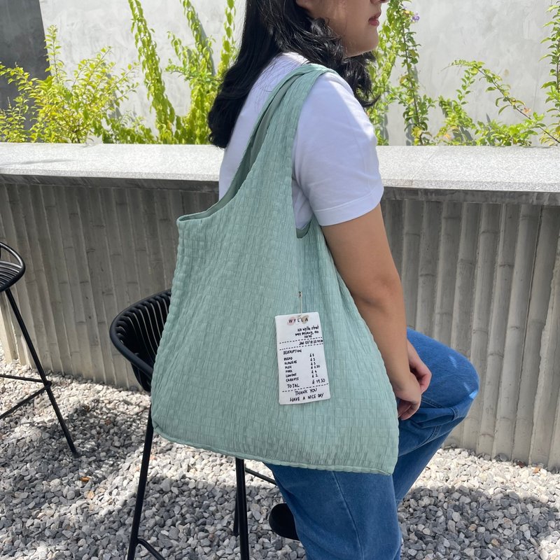 Wyllabrand Vacay トートバッグ フォレスト - トートバッグ・ハンドバッグ - その他の素材 グリーン