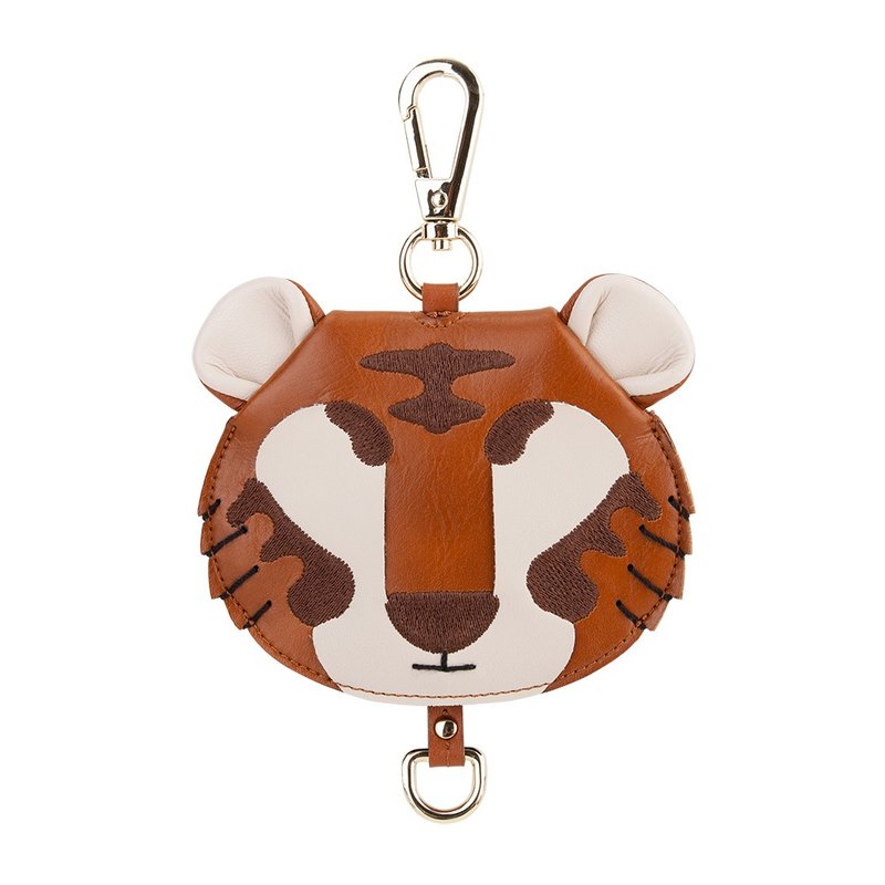 【キーケース】タイガー Tito アニマルキーケース | 誕生日プレゼント クリスマスプレゼント 上質な小物 - キーホルダー・キーケース - 合皮 多色