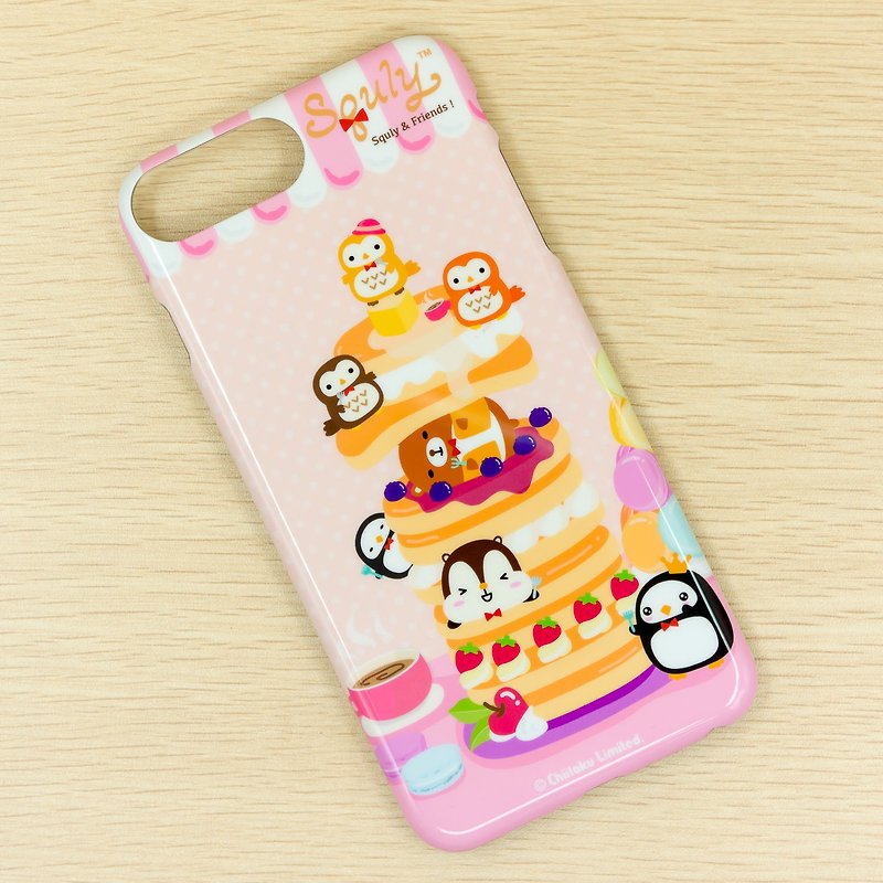 iPhone 7 Plus Back Case (Dessert) | iPhone 6/6s Plus compatible - F003SQE - Phone Cases - Plastic Pink