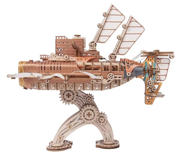 ファンタジー宇宙船海底二万マイル-3D木製模型 - ショップ 本草