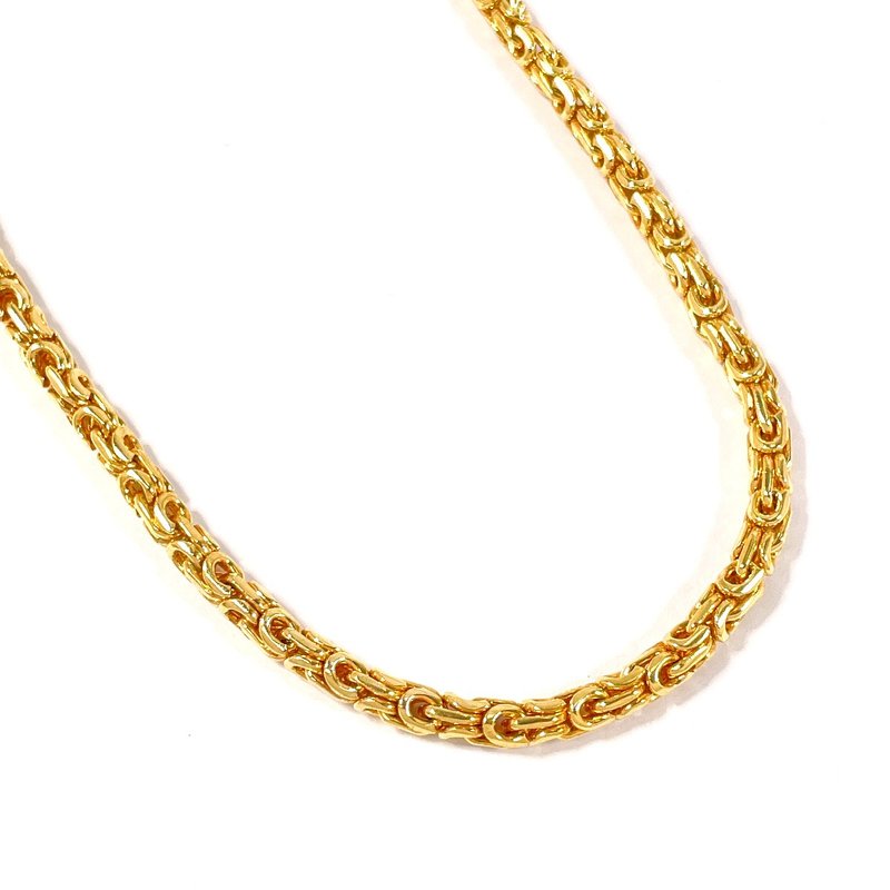 【日本直送 中古美品】クリスチャンディオール Christian Dior CD ネックレス チェーン メタル ゴールド アクセサリー ヴィンテージ - 項鍊 - 貴金屬 金色