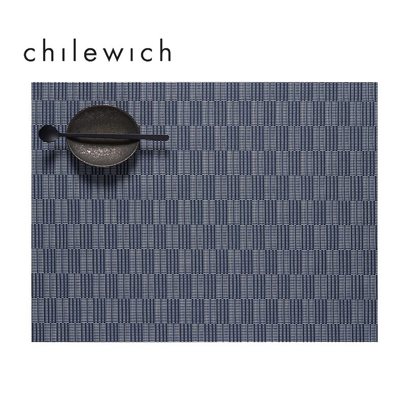 美國Chilewich Chord系列-餐墊36x48cm(海洋/OCEAN) - 枱布/餐墊 - 矽膠 藍色