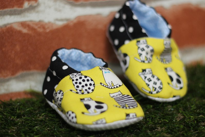 Little kitten shoes - Kids' Shoes - Cotton & Hemp Yellow