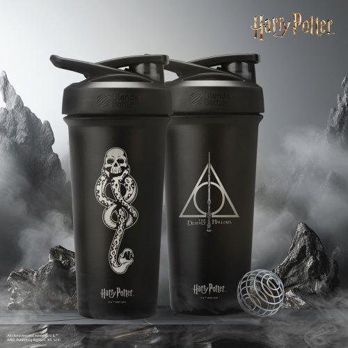 Blender Bottle x Owala 官方授權旗艦店 BlenderBottle Strada Sleek 哈利波特 不鏽鋼保冰保溫隨行杯