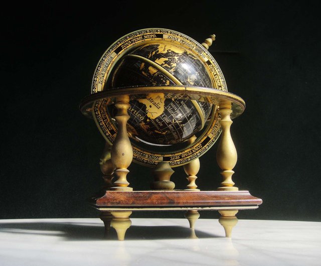 レア‼️イタリアンヴィンテージ  大型　黄道十二宮の地球儀　大型 ITALY イタリアヴィンテージ 黄道十二宮の地球儀