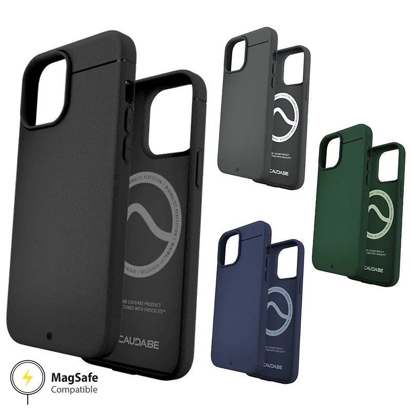 iPhone 13 mini-USA Caudabe Sheath MagSafe テクスチャアンチコリジョン携帯電話ケース - スマホケース - プラスチック 多色