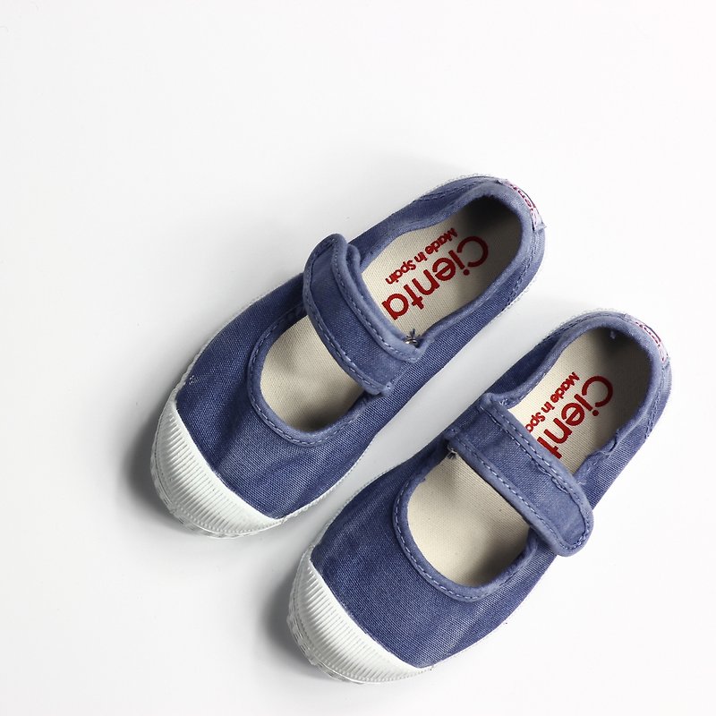 CIENTA Canvas Shoes 76777 90 - Kids' Shoes - Cotton & Hemp Blue