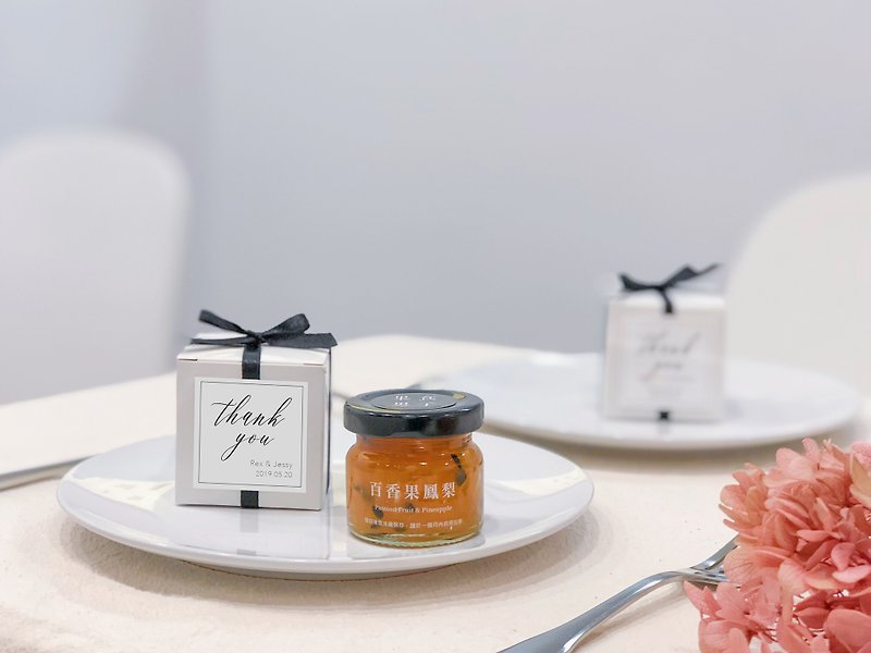 Wedding small things | 50ml jam gift box custom packaging - Jams & Spreads - Fresh Ingredients White