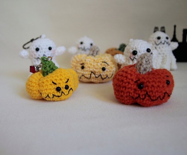 カントリー雑貨＊編みぐるみ＊かぼちゃ＊ハロウィンパンプキン♡...*゜ カントリー雑貨＊編みぐるみ＊かぼちゃ＊ハロウィンパンプキン