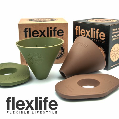 Flexlife 彈性生活 FLEXLIFE 彈性生活-矽膠咖啡濾杯