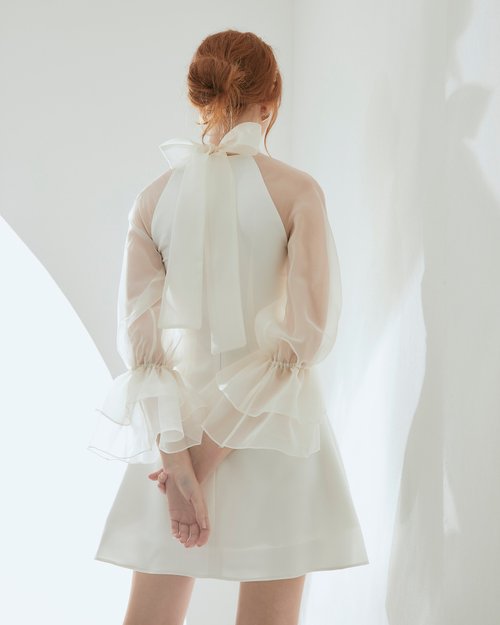 極美品✨デイジーリンシルクドレスワンピース絹100%シフォン黒38