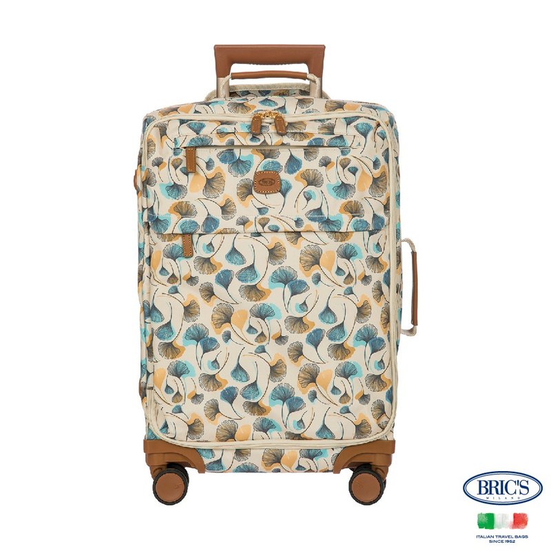 【BRIC' S】X-Travel 20吋 拉鍊拉桿軟箱 登機箱-花瓣 - 行李箱/旅行袋 - 其他材質 多色
