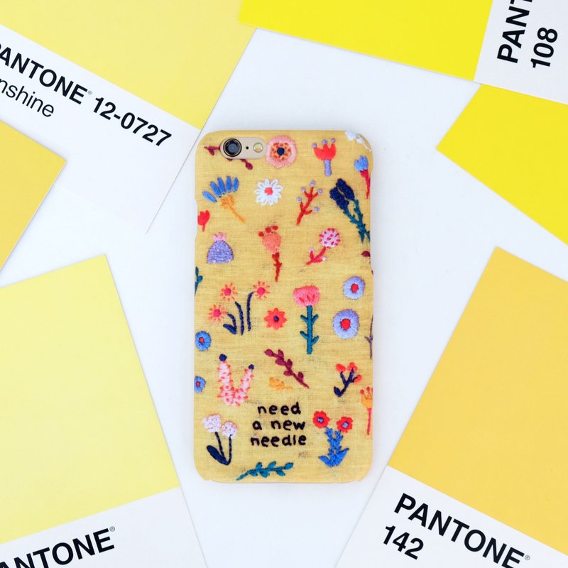 YELLOW BLOSSOM iPhone Case - 手機殼/手機套 - 塑膠 黃色