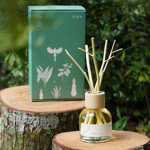 LAIKA 拉依卡 | 來自苗栗山村的天然香氣工作室 森林擴香禮盒 - 精油擴香與台灣擴香樹枝