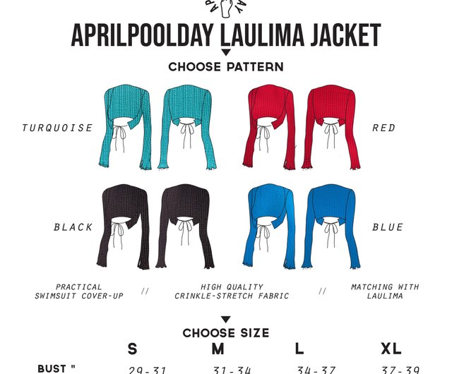 Aprilpoolday 水着 / LAULIMA ジャケット - ショップ