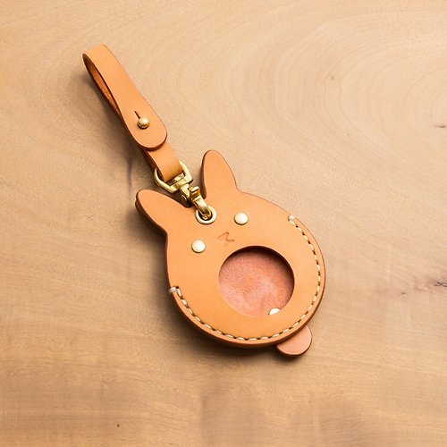 MSBR Leather 皮件工作室 Gogoro鑰匙皮套(黃棕色-兔子)