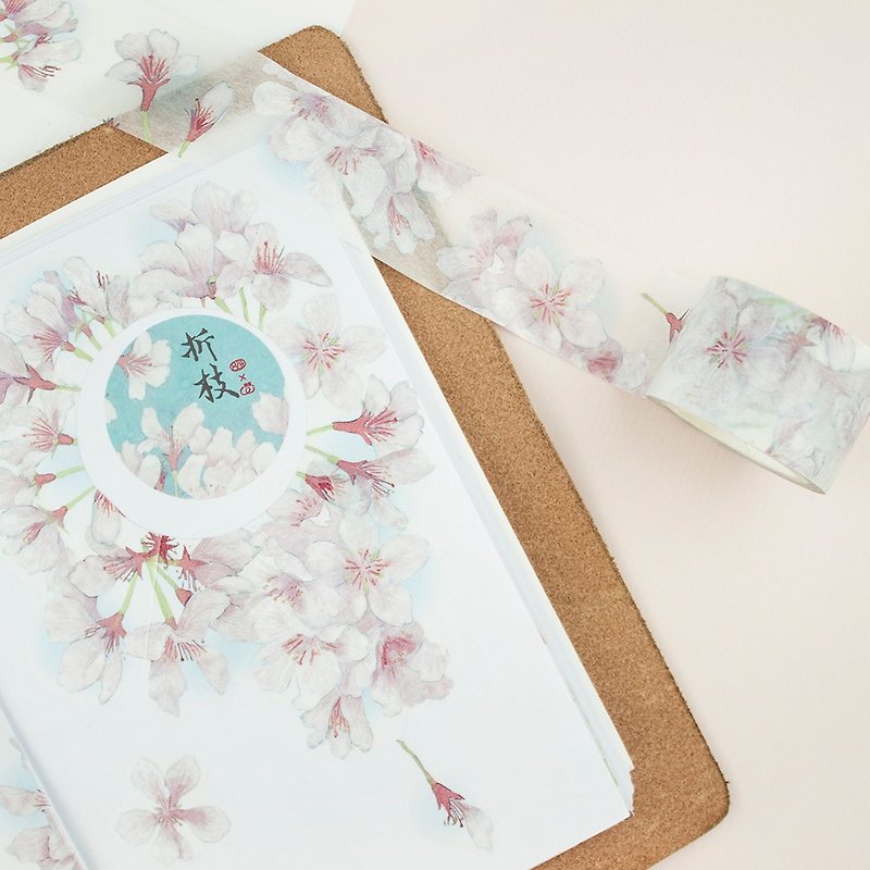 2.5cm paper tape - folding - Washi Tape - Paper Pink