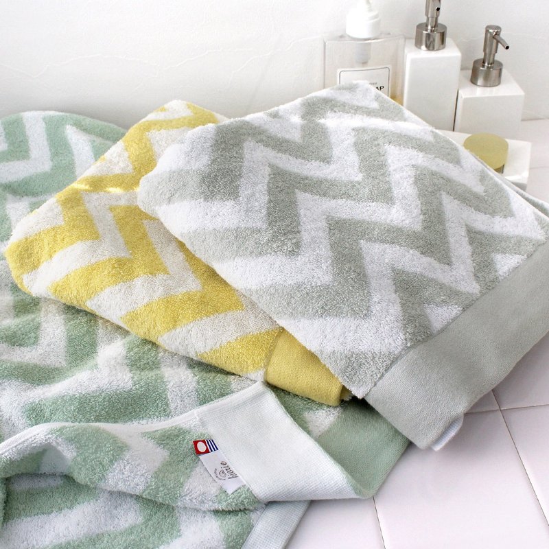 [Japanese Peach Snow] Imabari Nordic Towel - 4 colors in total - Towels - Cotton & Hemp 