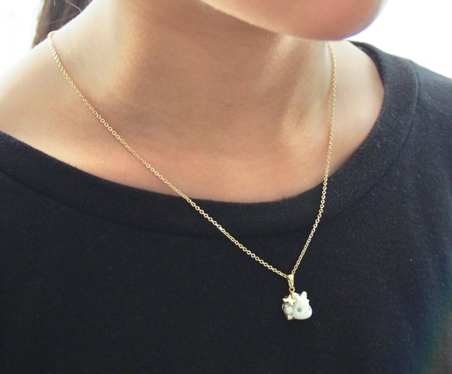 うさネックレス・ブレスレット・イヤリング５点 星うさぎネックレス - ショップ Rie ネックレス - Pinkoi