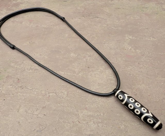 21 眼天珠藏传满愿符护身符项链真正的老瑰玛瑙藏族吊坠mistset｜項鍊