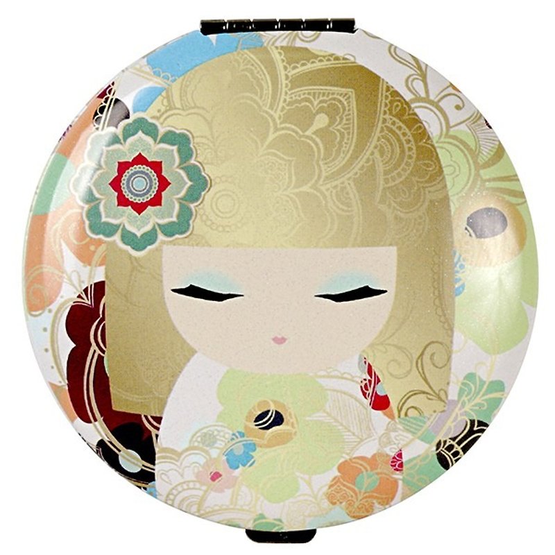 And blessing doll akira portable mirror - Makeup Brushes - Other Materials Gold