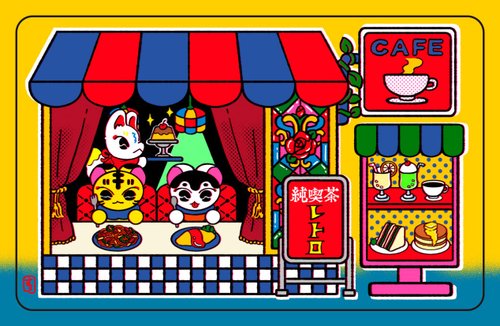 ugoku-sticker 中村杏子コラボステッカー マッチラベル