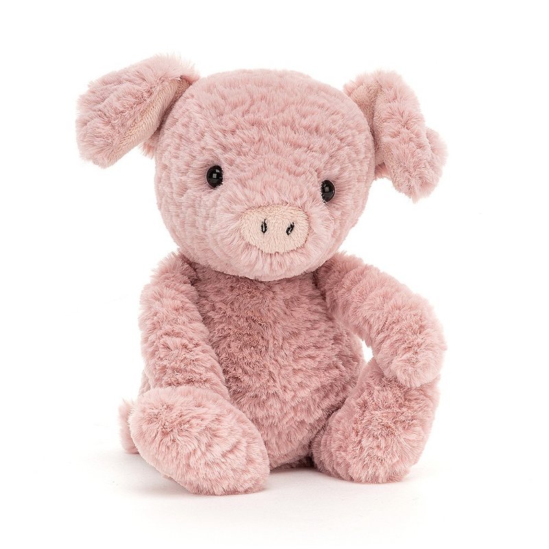Tumbletuft Pig 捲捲毛 小豬 20cm - 公仔/玩偶 - 聚酯纖維 粉紅色