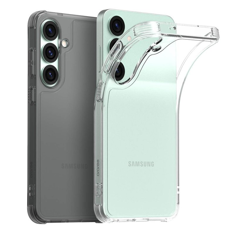 Araree Samsung Galaxy S25 系列手機殼 環保TPU | 透明/透黑 - 手機殼/手機套 - 其他材質 