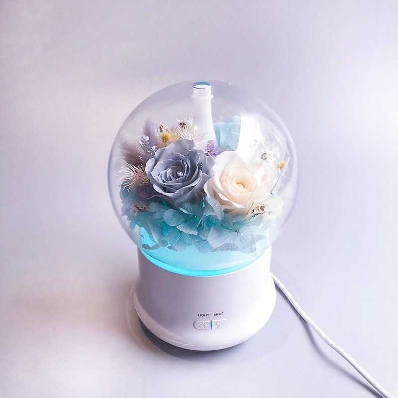 Eternal Flower Water Oxygen Machine-Blue - Fragrances - Plants & Flowers Multicolor