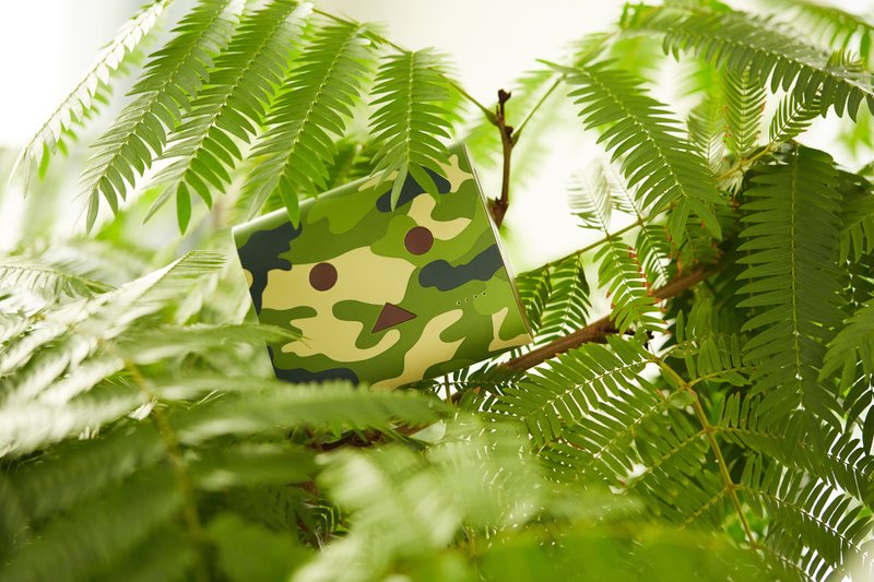 cheero Power Plus 紙箱人 13400mAh PD18W 行動電源 - Camouflag - 行動電源/充電線 - 塑膠 綠色
