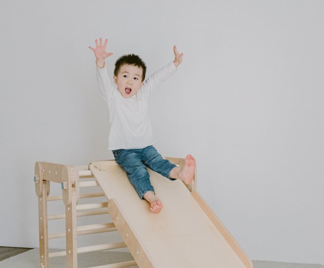 Wood for best sale climbing frame