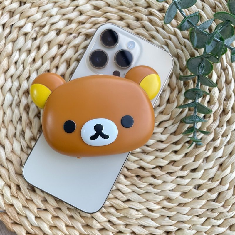 Lala Bear Magnetic Power Bank 15W Wireless Charging Classic Big Head Style Comes with Base - ที่ชาร์จ - พลาสติก สีนำ้ตาล