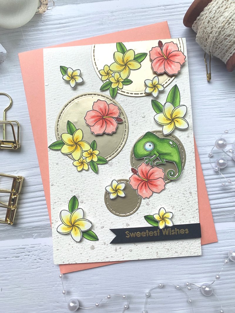 手工卡片/萬用卡片/祝福卡片/心意卡片_Sweetest wishes - 卡片/明信片 - 紙 白色