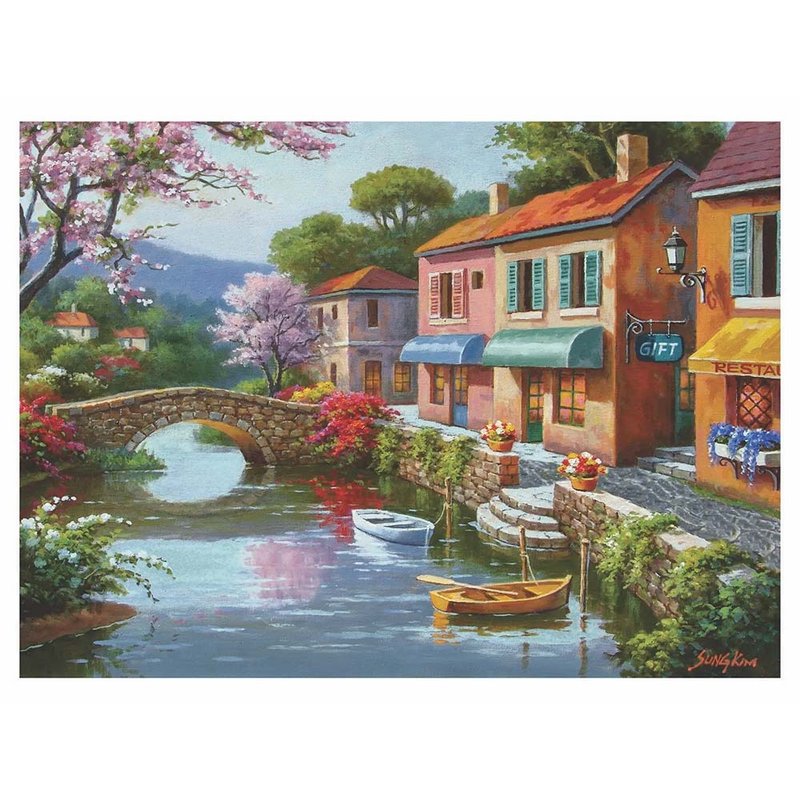 Quaint Village Shops/Puzzle - Puzzles - Paper 